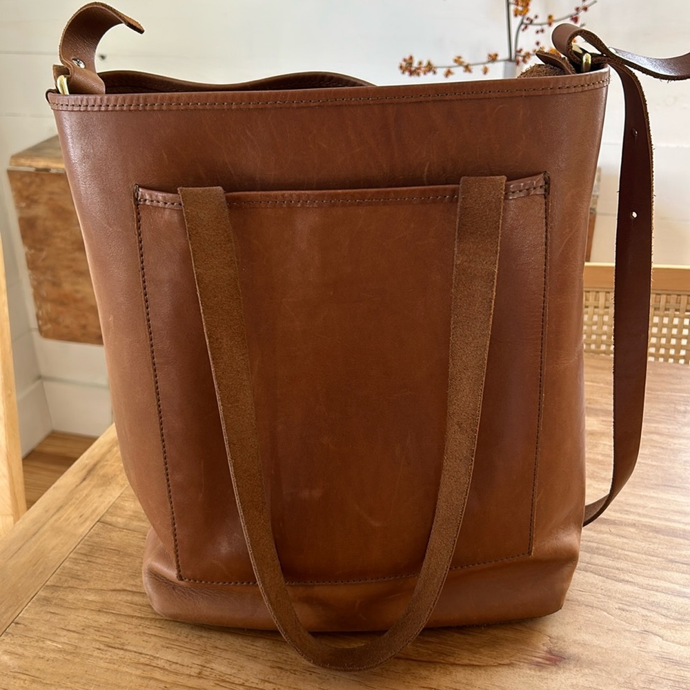 Beautiful leather tote